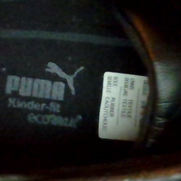 Brand New Kids' Puma All Black Sneakers Shoes - Picture 5 of 7